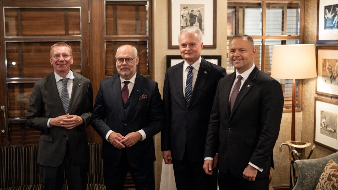 Baltijas valstu un Polijas prezidentu tikšanās 