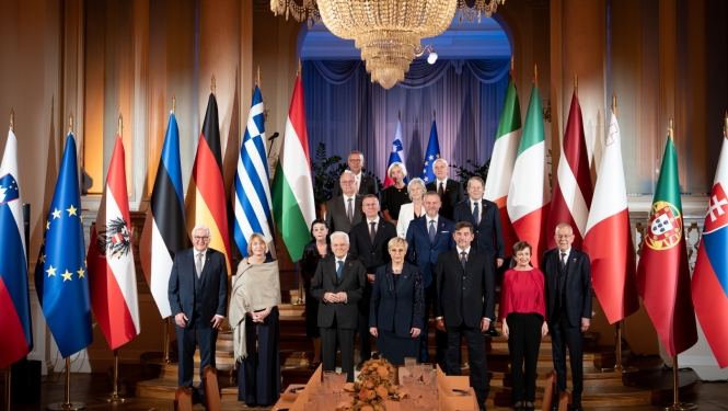 Valsts prezidents Edgars Rinkēvičs piedalās Arajološas grupas sanāksmē