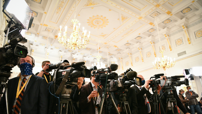 mediji Rīgas pilī