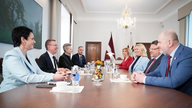 Valsts prezidenta tikšanās ar Saeimas frakcijas "Latvija pirmajā vietā" pārstāvjiem