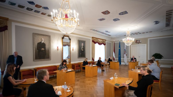 Valsts prezidents: ir svarīga solidaritāte ar Baltkrievijas tautu