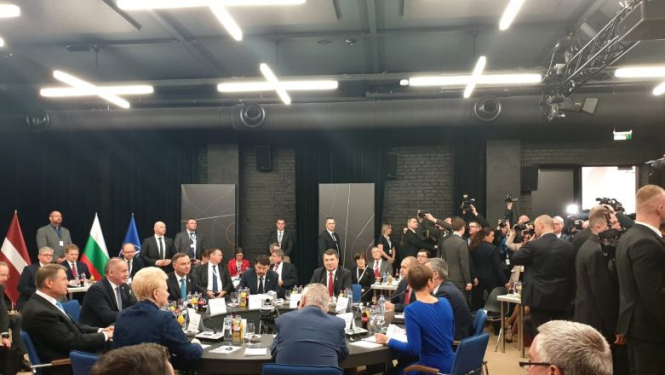 Valsts prezidents: Mūsdienu kompleksos draudus varam novērst tikai kopā un esot vienoti, stiprinot NATO un ES aizsardzības iniciatīvām papildinot NATO, nevis mēģinot to aizvietot