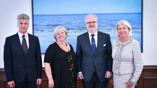 Valsts prezidents un Latvijas Pasaules dabas fonds uzsver Latvijas līdzatbildību klimata pārmaiņu risināšanā