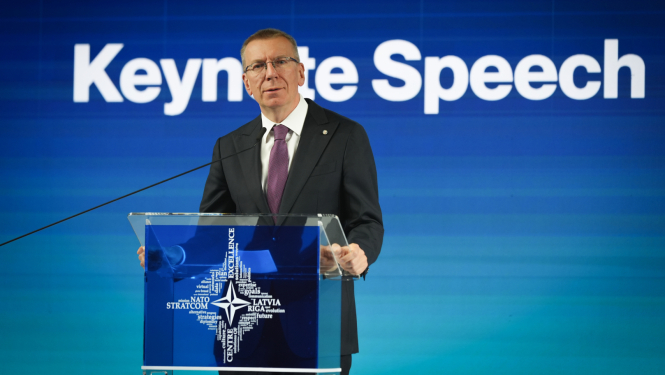 Valsts prezidenta Edgara Rinkēviča dalība konferences Riga StratCom Dialogue 2025 atklāšanā