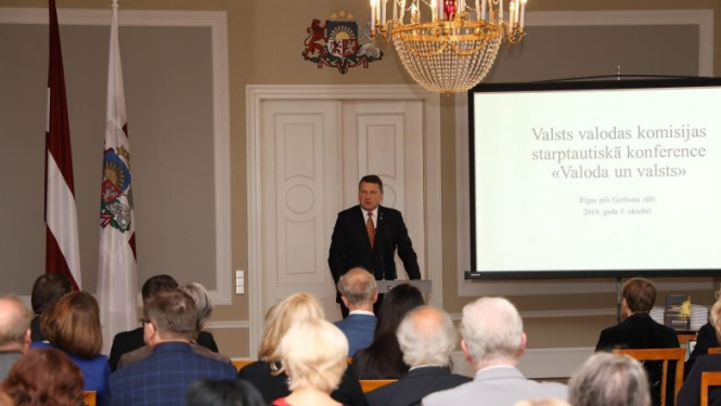 Valsts prezidents: Latviešu valodas tagadne un nākotne ir atkarīga no mums pašiem