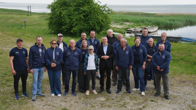 05.06.2025. Valsts prezidents tiekas ar biedrības Mazjūras zvejnieki pārstāvjiem