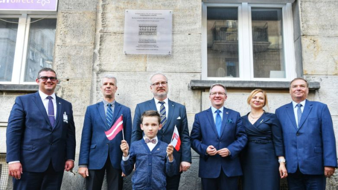 Valsts prezidents: Polijas ieguldījums Latvijas valstiskuma nosargāšanā 1920. gadā ir neatsverams