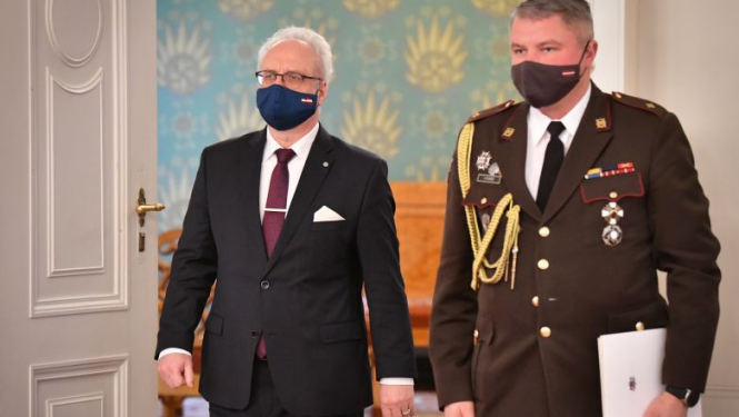 Valsts prezidents Egils Levits pasniedz akreditācijas vēstules Latvijas vēstniekiem ārvalstīs