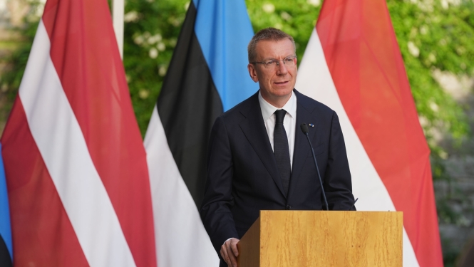 02.07.2026. Valsts prezidenta Edgara Rinkēviča dalība un uzruna valsts vakariņās 