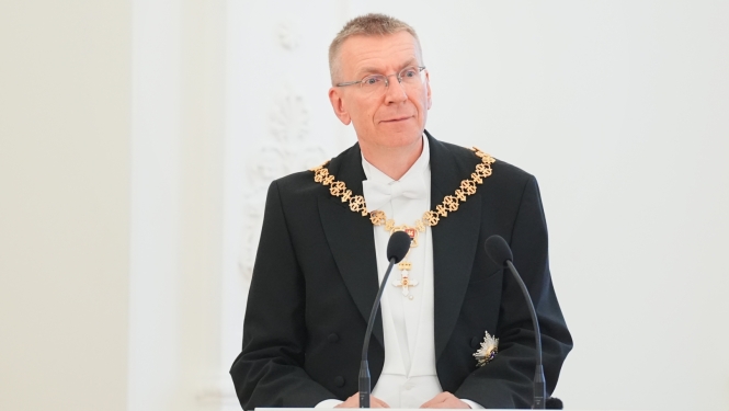 Valsts prezidenta Edgara Rinkēviča uzruna valsts vakariņās Lietuvas prezidenta pilī