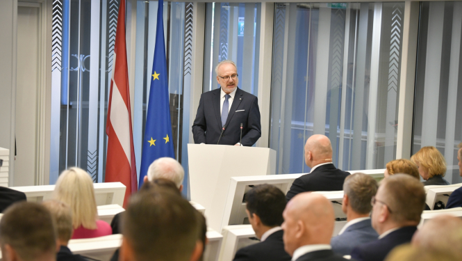 22.05.2023. Valsts prezidents Egils Levits piedalās enerģētikas forumā “Vai Latvijai ir nepieciešama ilgtspējīga, Latvijas tautsaimniecības interesēm atbilstoša enerģētikas stratēģija?”