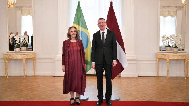 19.03.2024. Ārkārtējo un pilnvaroto ārvalstu vēstnieku akreditācijas