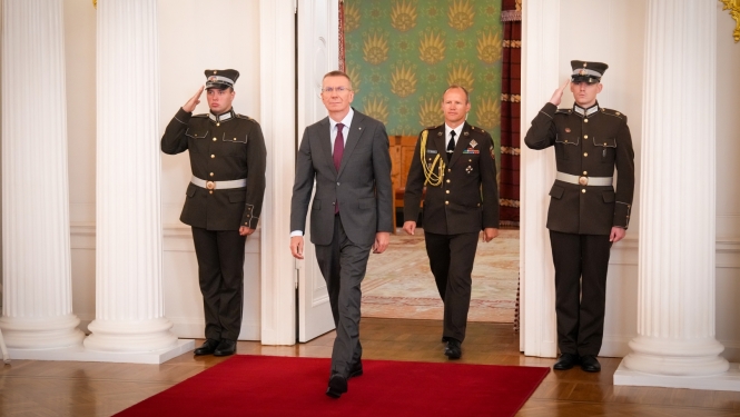 24.08.2026. Ārkārtējo un pilnvaroto ārvalstu vēstnieku akreditācijas ceremonija