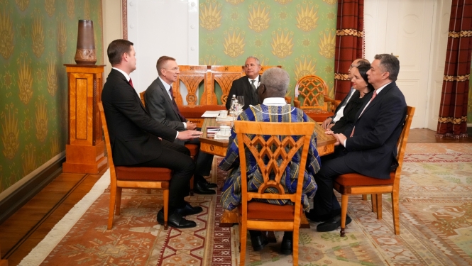 24.08.2026. Ārkārtējo un pilnvaroto ārvalstu vēstnieku akreditācijas ceremonija