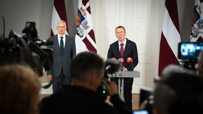 17.08.2023. Valsts prezidenta paziņojums par valdības veidošanas principiem