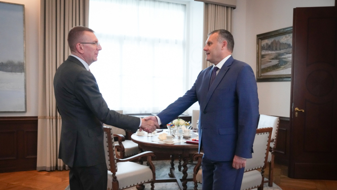05.06.2024. Valsts prezidenta Edgara Rinkēviča tikšanās ar ģenerālprokuroru Juri Stukānu