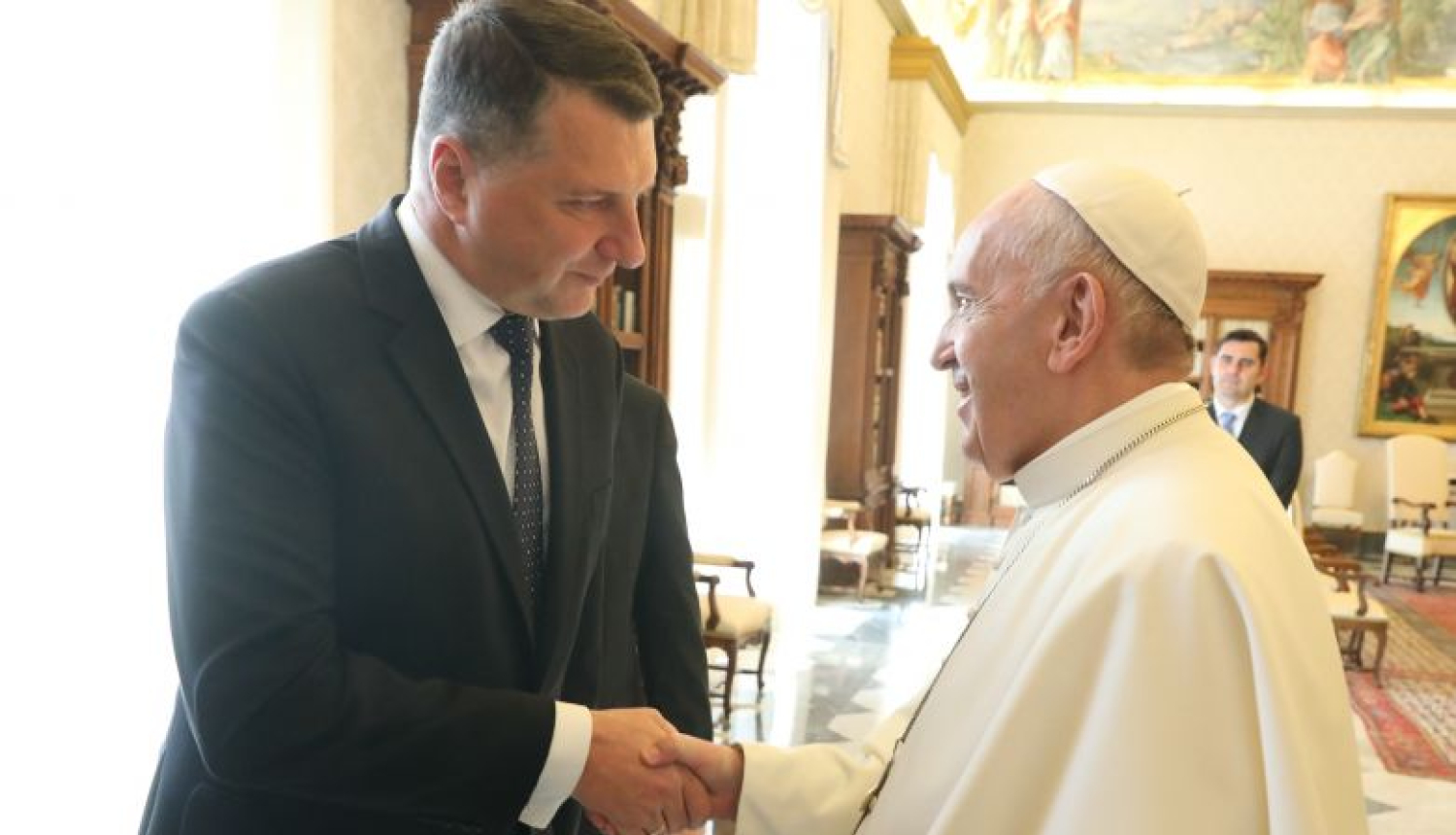 Valsts prezidents Raimonds Vējonis un Iveta Vējones kundze apmeklē Vatikānu