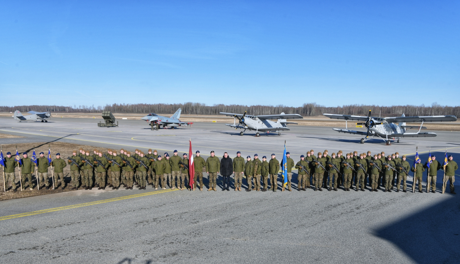 07.03.2024. Nacionālo bruņoto spēku aviācijas bāzes Lielvārdē apmeklējums