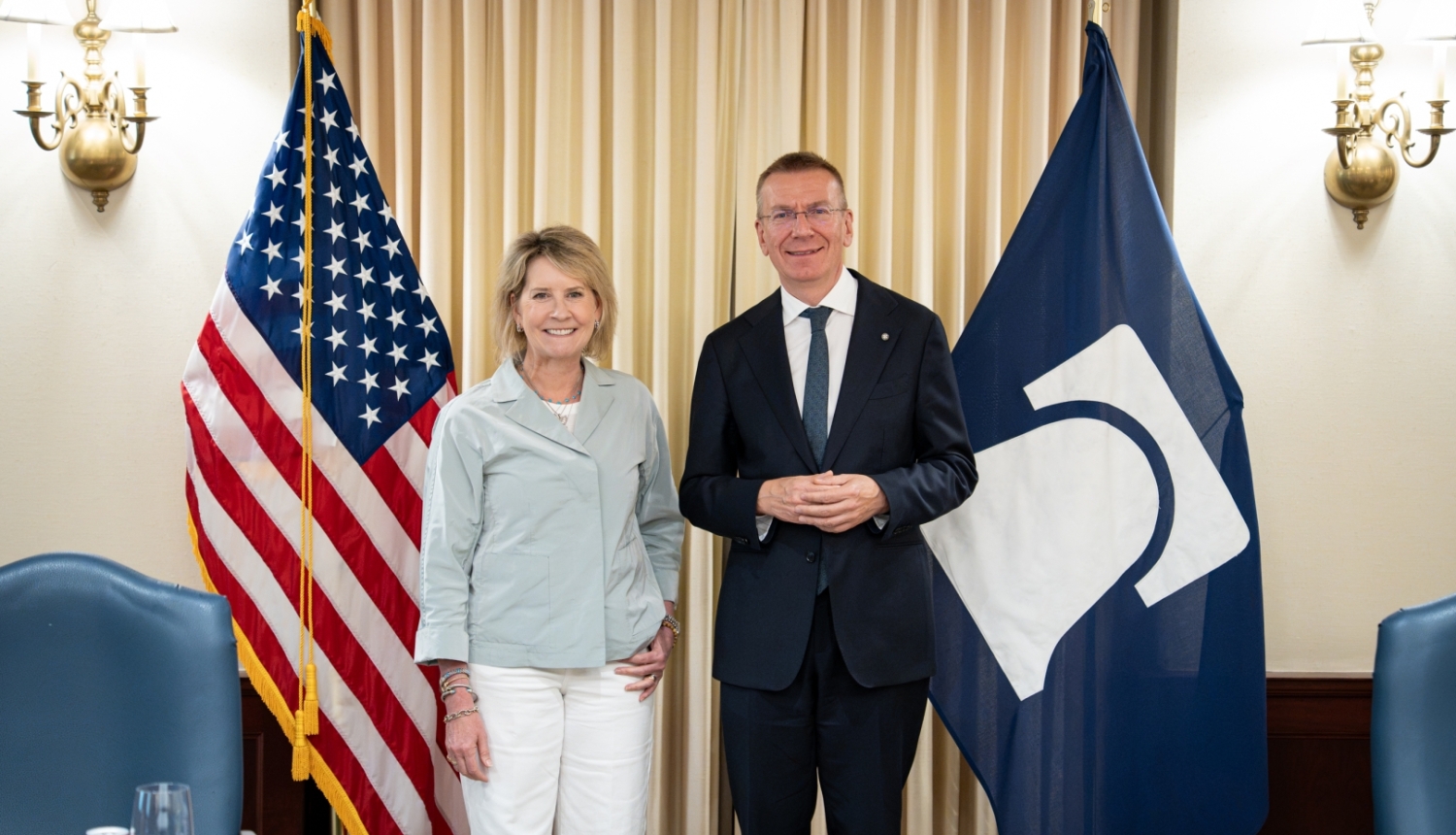 FOTO: Valsts prezidenta Edgara Rinkēviča tikšanās ar “Heritage Foundation”