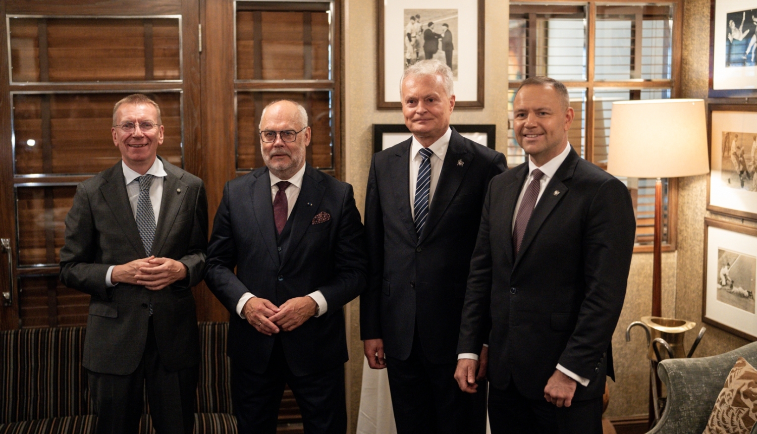 Baltijas valstu un Polijas prezidentu tikšanās 