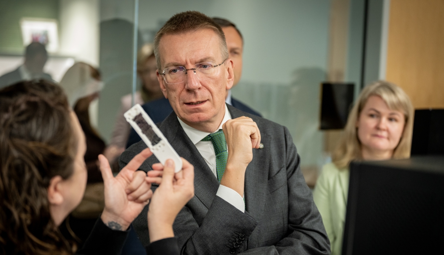 25.09.2026. Valsts prezidents Edgars Rinkēvičs apmeklē uzņēmumu “Element Biosciences”