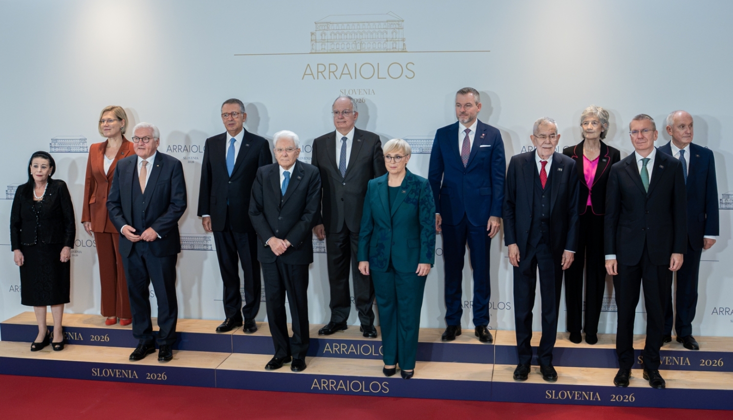 Valsts prezidents Edgars Rinkēvičs Slovēnijas Republikas pilsētā Brdo pie Kraņas piedalījās Arajološas grupas (Arraiolos Group) sanāksmē
