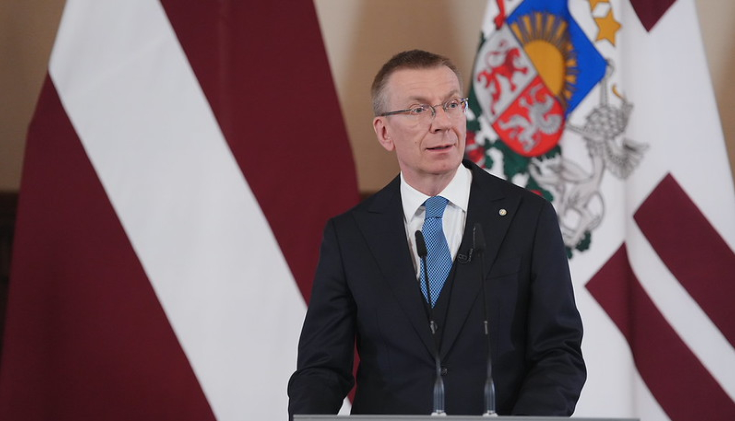 04.05.2026. Augstāko Latvijas valsts apbalvojumu – Triju Zvaigžņu ordeņa, Viestura ordeņa un Atzinības krusta – pasniegšanas ceremonija 1