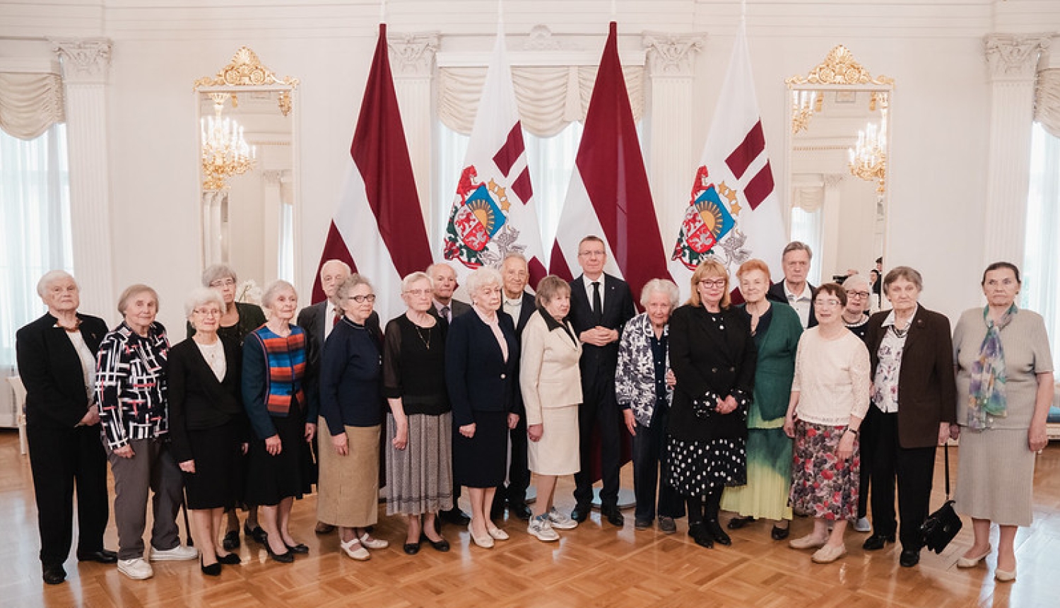 14.06.2026. Valsts prezidenta Edgara Rinkēviča tikšanās ar represētajiem – 1941. gada 14. jūnijā uz Sibīriju aizvestajiem Latvijas bērniem