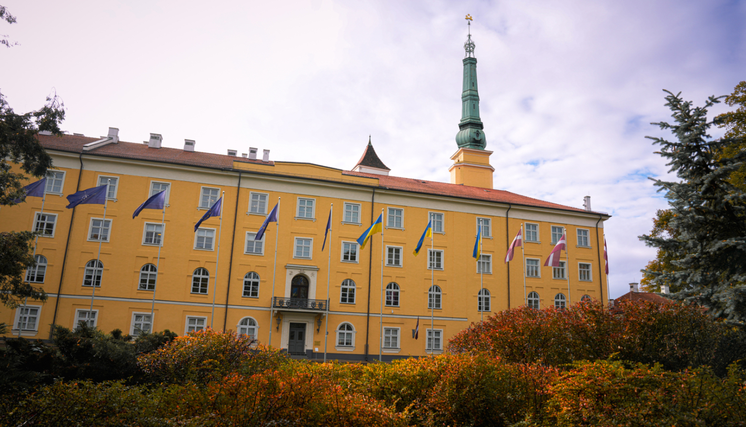 Rīgas pils rudenī
