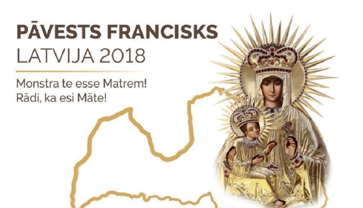 Aicinām mediju pārstāvjus pieteikties akreditācijai Viņa Svētības pāvesta Franciska vizītes atspoguļošanai Latvijā
