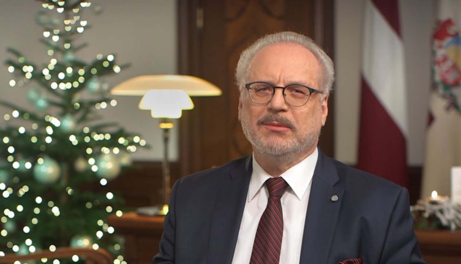 Valsts prezidenta Egila Levita uzruna Vecgada vakarā