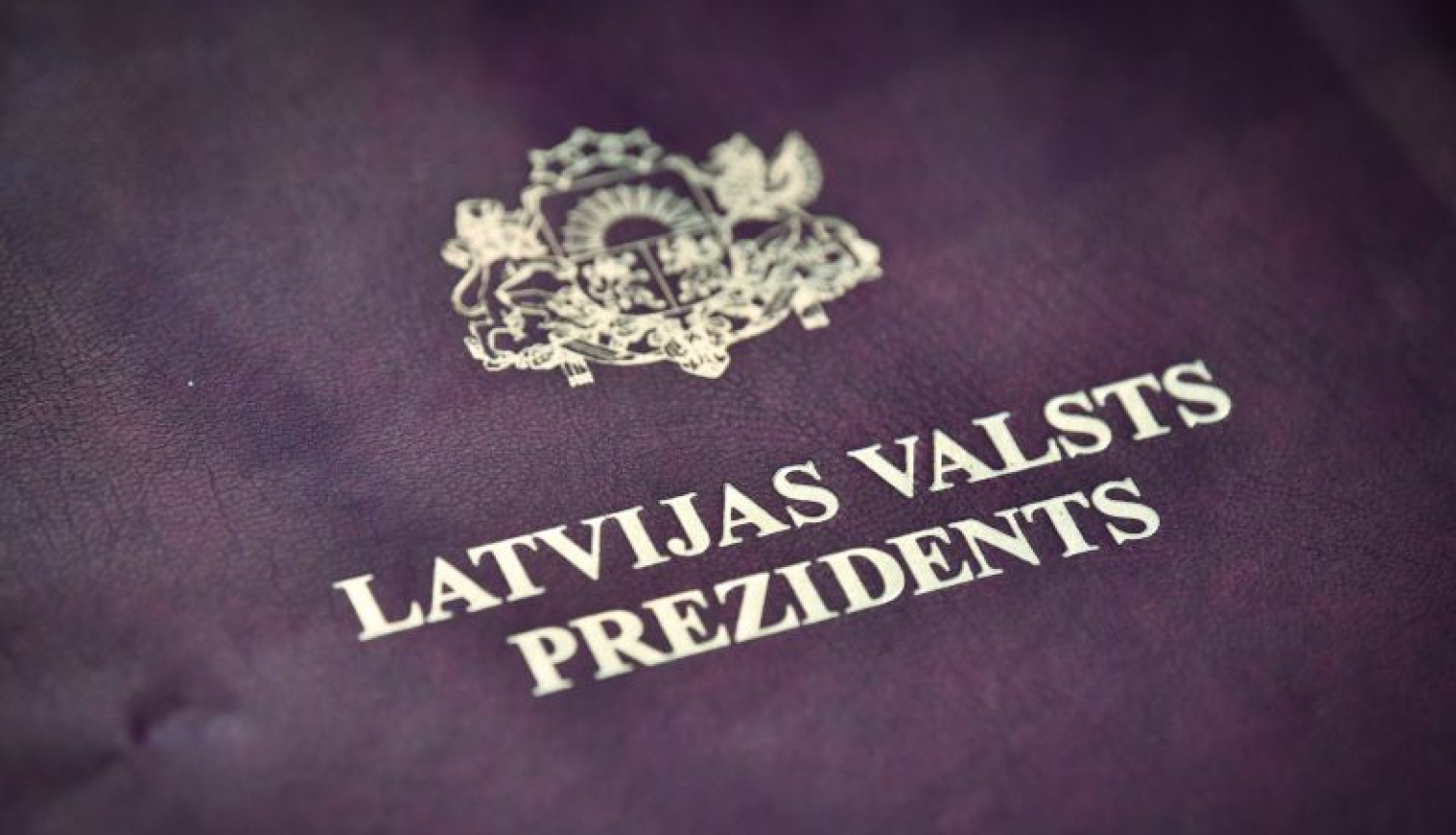 Valsts prezidenta Egila Levita dokumentu mapes vāki