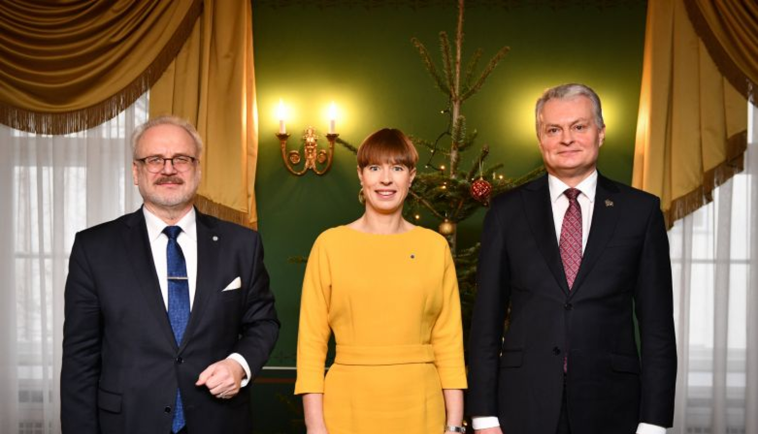 Valsts prezidenta Egila Levita paziņojums medijiem pēc trīs Baltijas valstu prezidentu tikšanās
