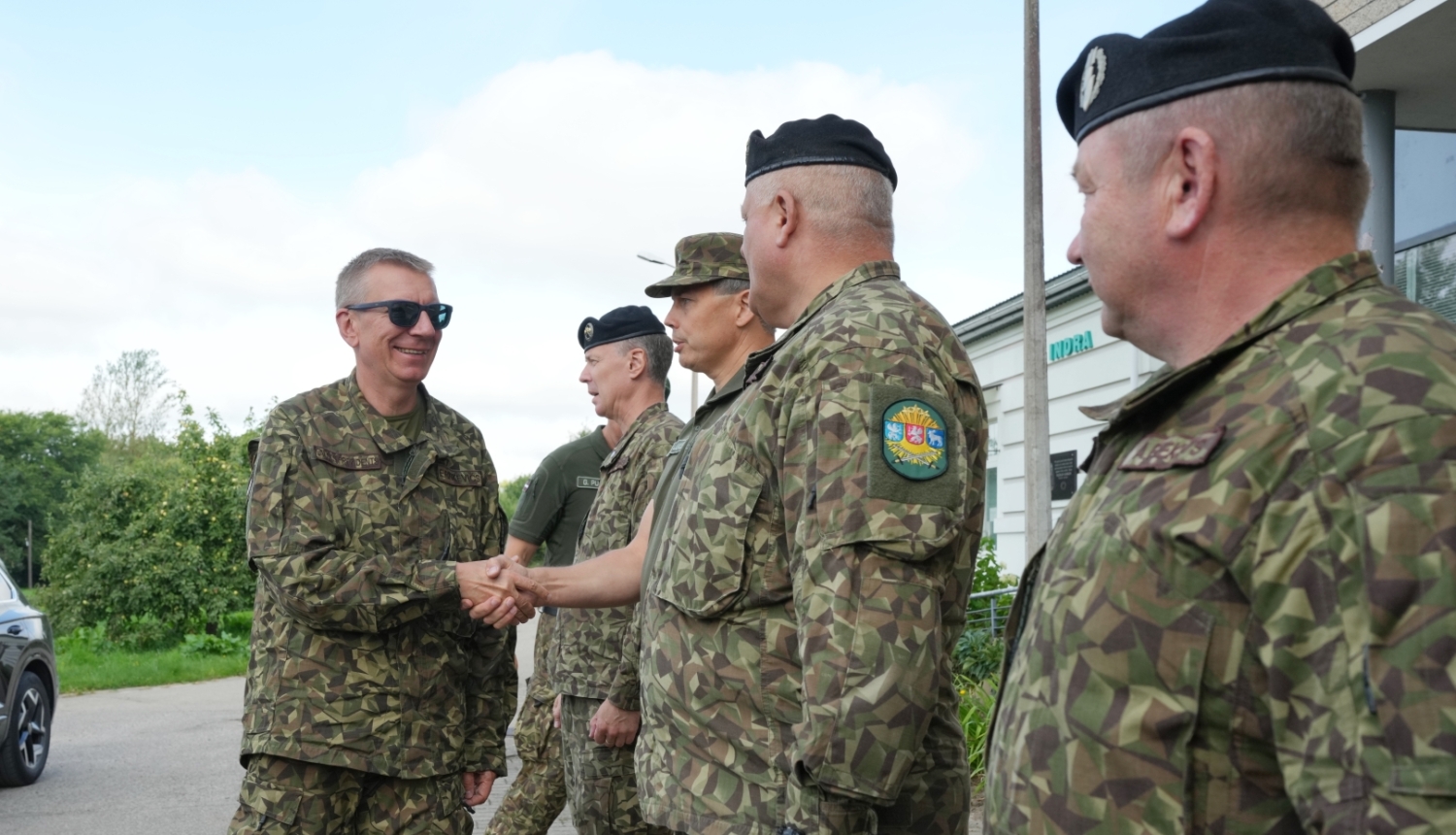 17.08.2026. Valsts prezidents iepazīstas ar robežkontroles punkta “Indra” darbību