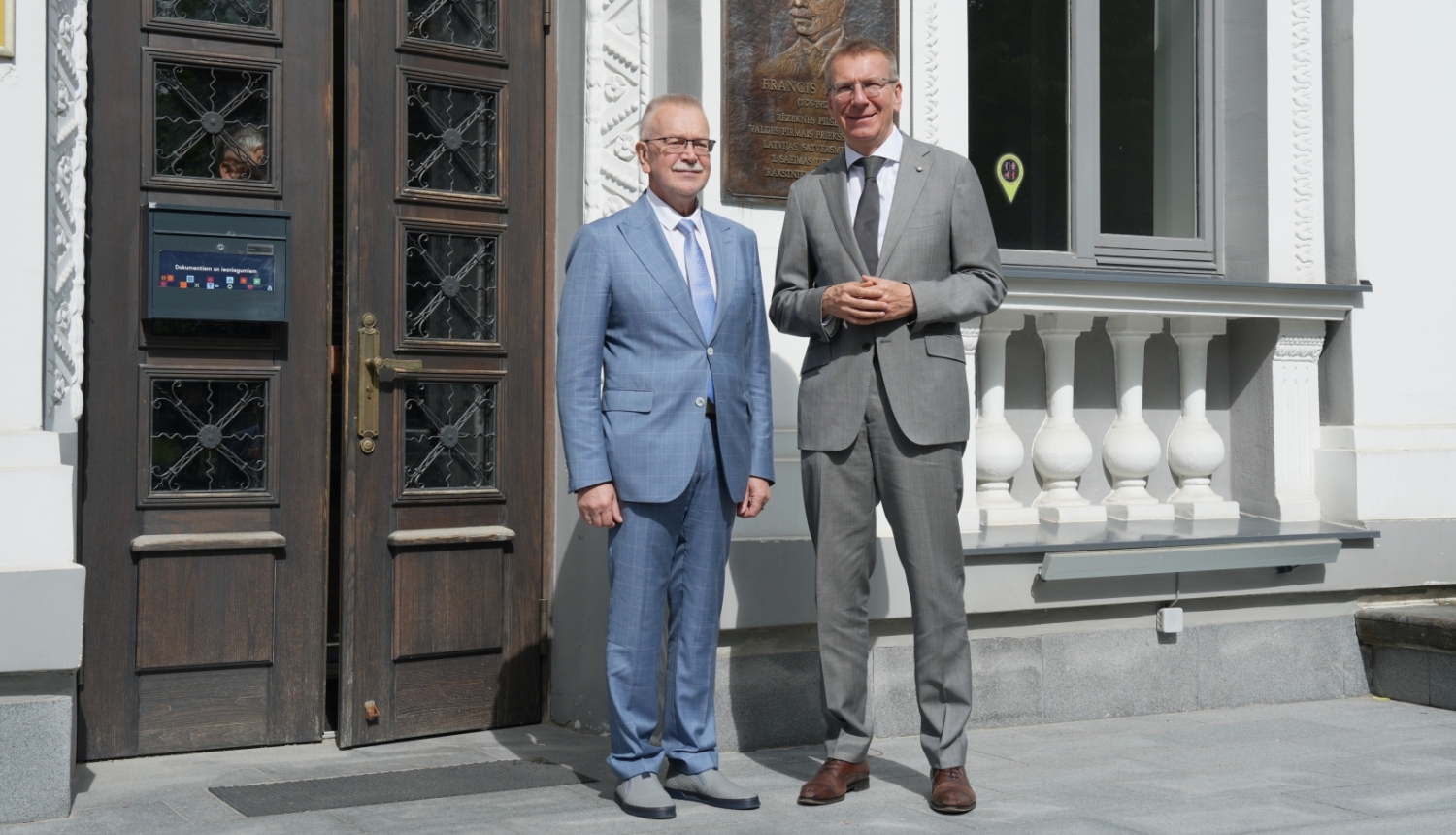 Valsts prezidenta Edgara Rinkēviča darba vizītē Rēzeknes valstspilsētā