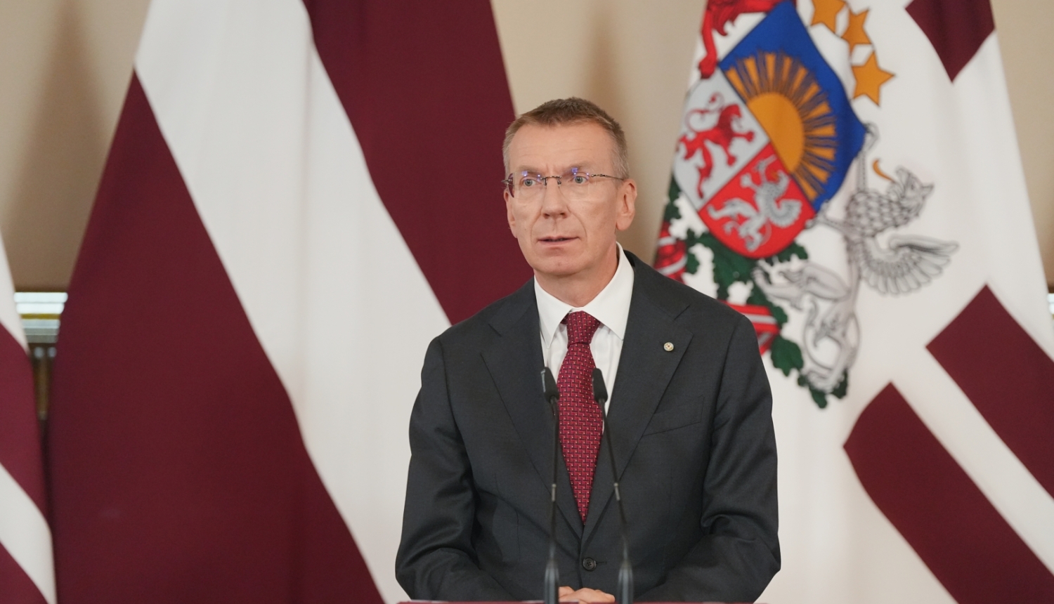 Valsts prezidenta Edgara Rinkēviča uzruna Valstiskuma balvas pasniegšanas ceremonijā Rīgas pilī 2026. gada 21. augustā