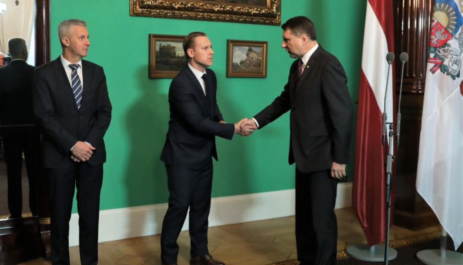 Valsts prezidents Raimonds Vējonis aicina Aldi Gobzemu sastādīt valdību