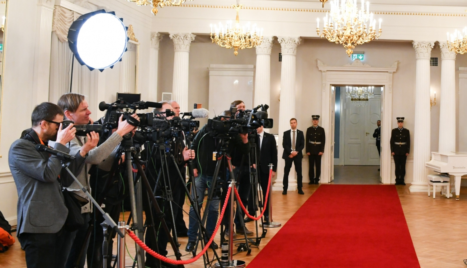 Mediji Rīgas pilī