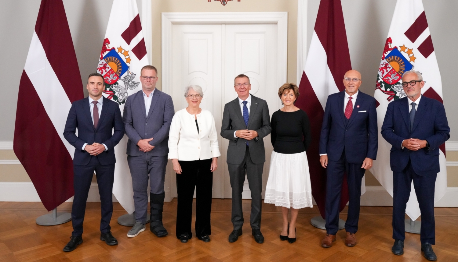 Valsts prezidenta Edgara Rinkēviča tikšanās ar Eiropas Parlamenta deputātiem no Latvijas