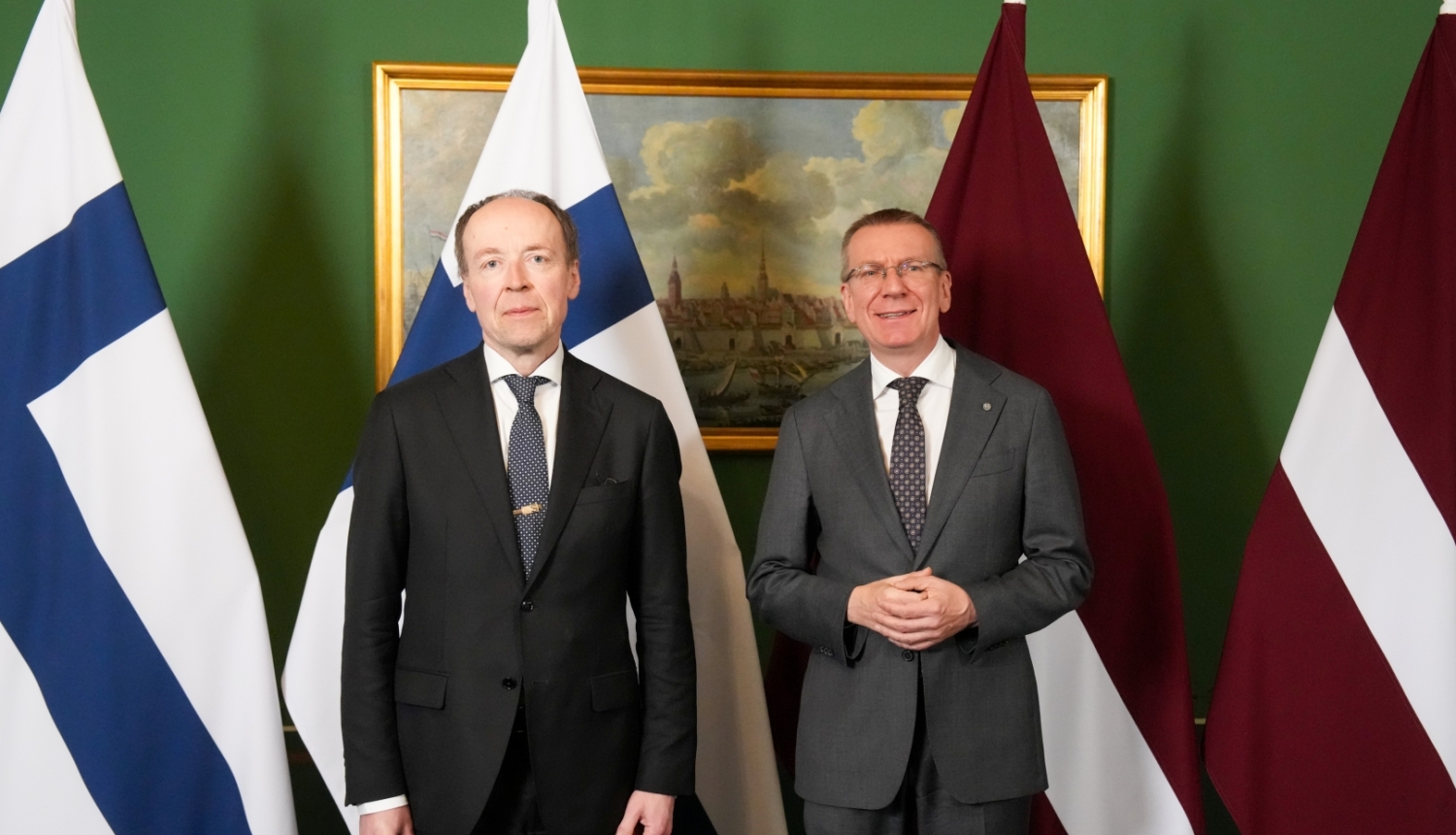 19.05.2026. Valsts prezidenta Edgara Rinkēviča tikšanās ar Somijas Republikas parlamenta priekšsēdētāju Jusi Hallaaho
