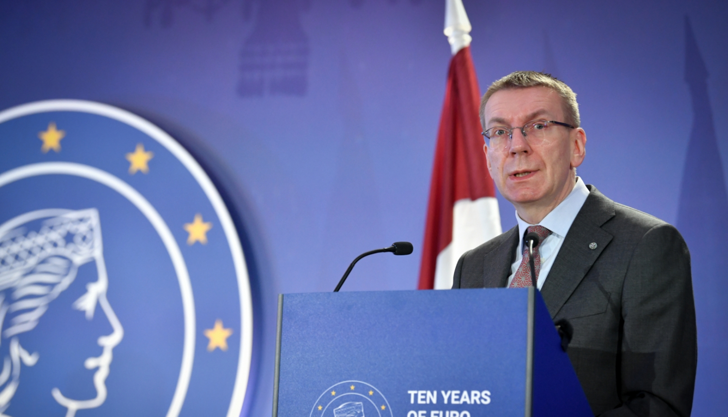 26.01.2024. Valsts prezidenta Edgara Rinkēviča dalība starptautiskā konferencē “Desmit gadi kopā ar eiro”
