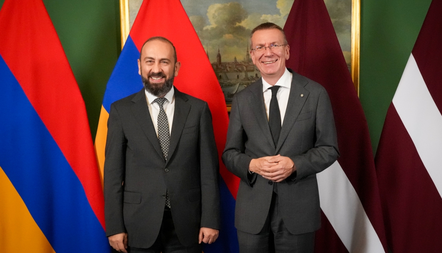 07.09.2026. Valsts prezidenta Edgara Rinkēviča tikšanās ar Armēnijas ārlietu ministru Araratu Mirzojanu 