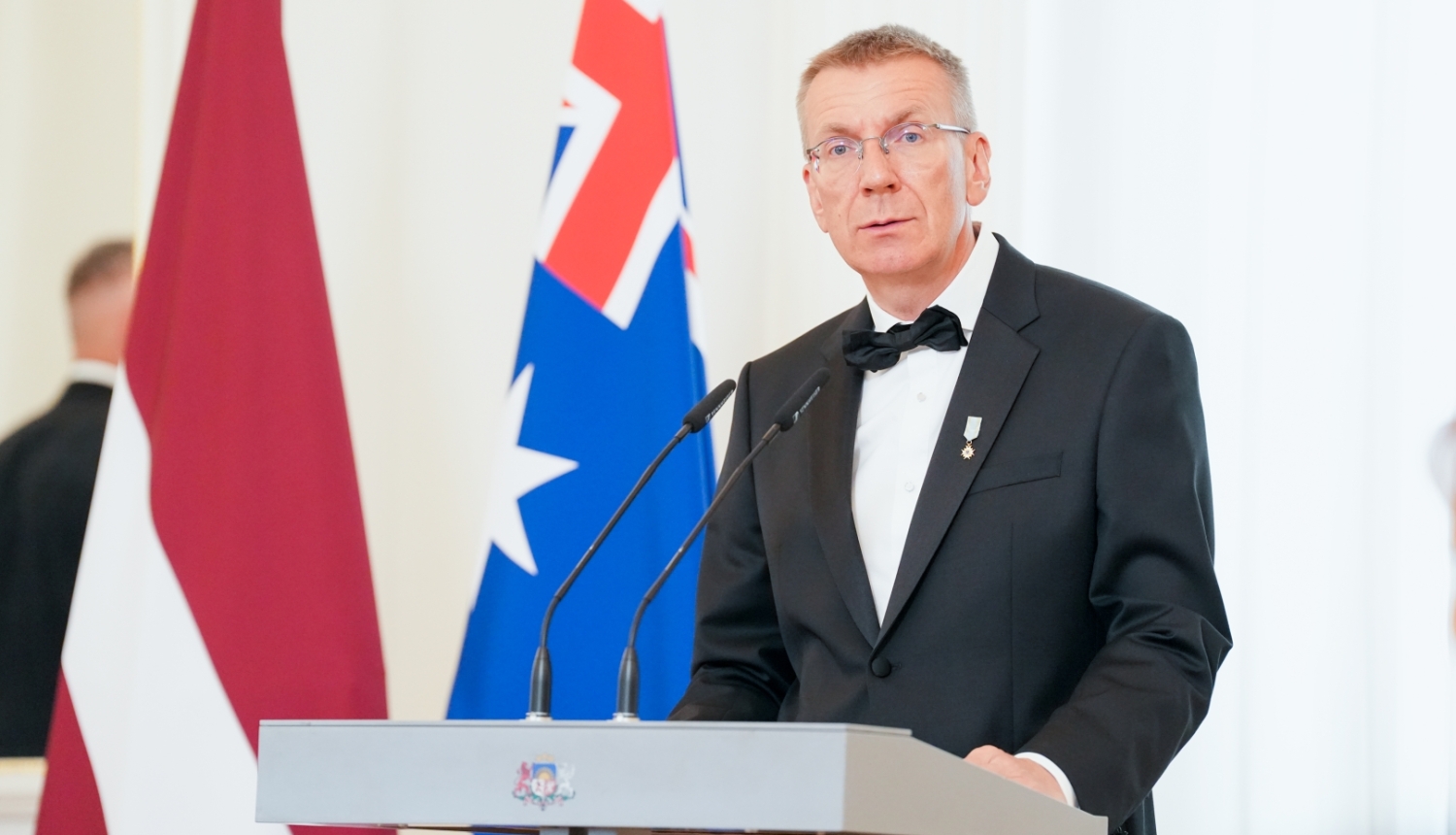 Valsts prezidenta Edgara Rinkēviča uzruna oficiālajās vakariņās par godu Austrālijas Savienības ģenerālgubernatores Semas Mostinas oficiālajai vizītei Latvijā