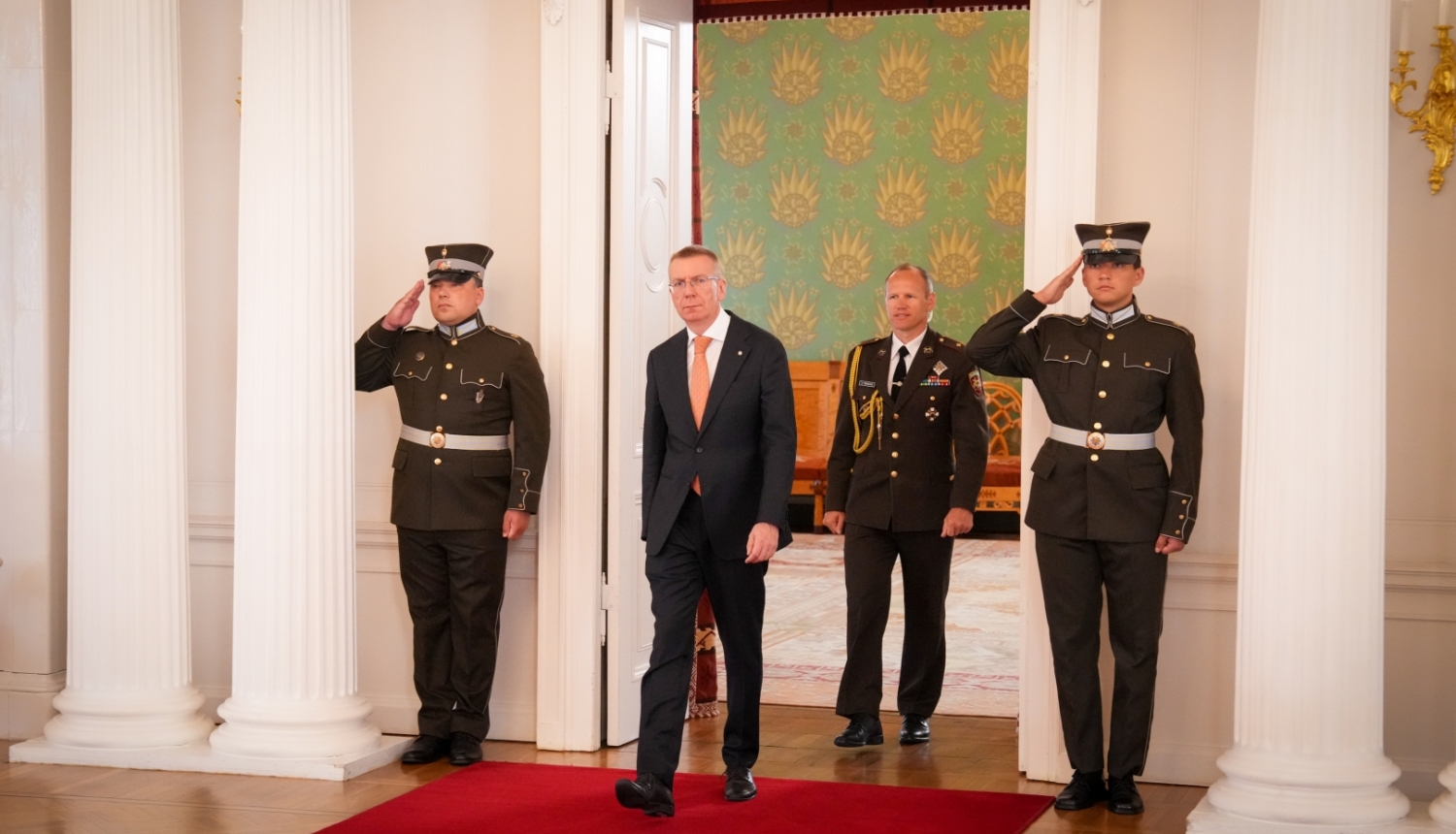 02.06.2026. Ārkārtējo un pilnvaroto ārvalstu vēstnieku akreditācijas ceremonija