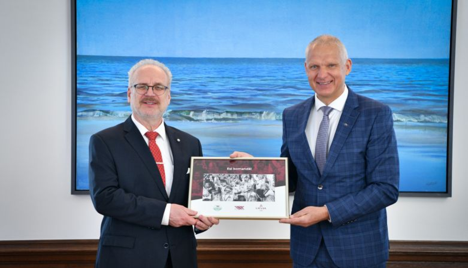 Valsts prezidents ar Žoržu Tikmeru pārrunā LOK darbības stratēģiju