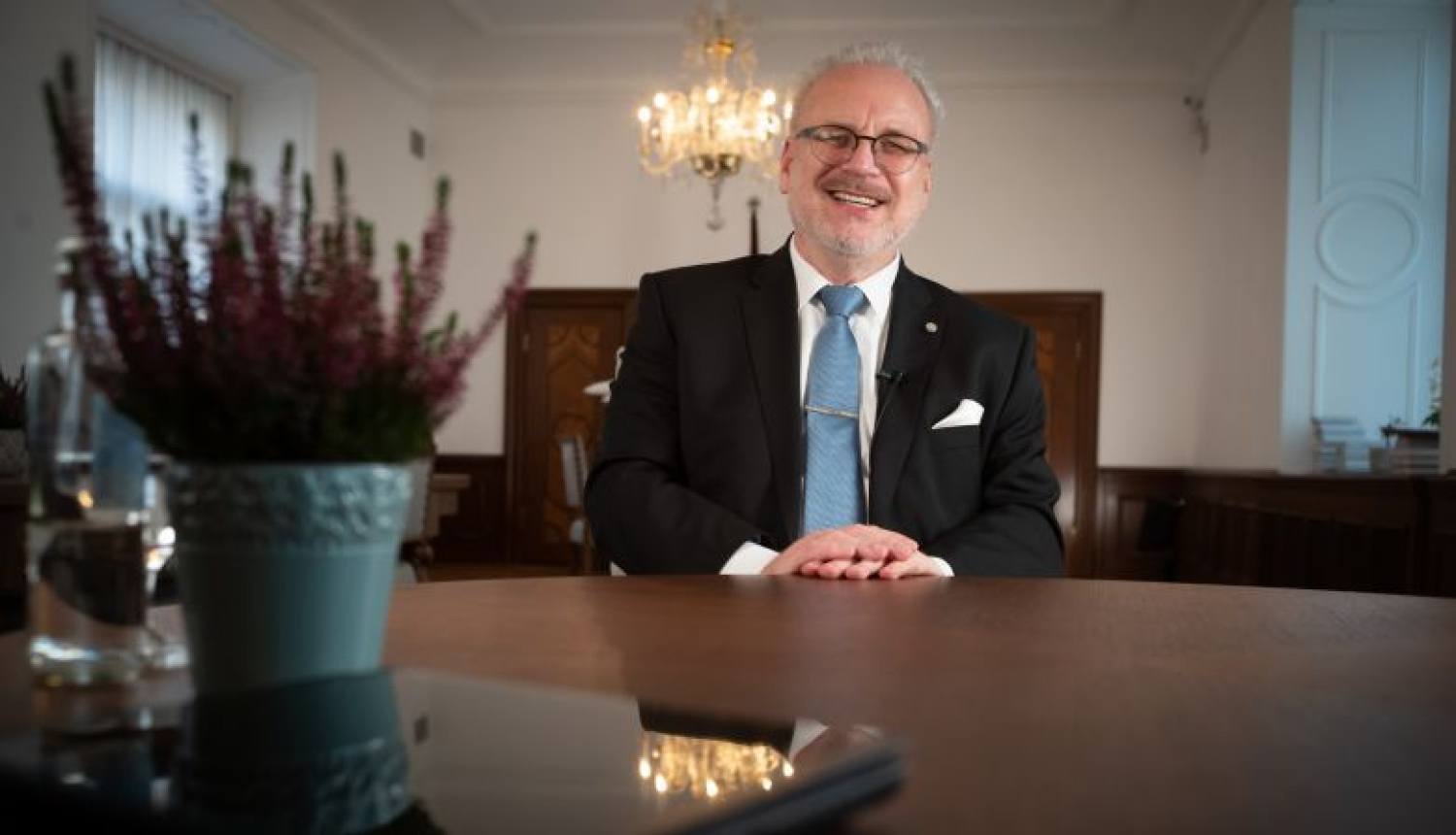 Valsts prezidenta Egila Levita uzruna kustības “Dažādībā ir spēks” balvas pasniegšanas ceremonijā