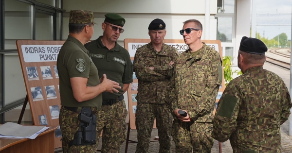 Photo: president.lv President Rinkēvičs Calls for Immediate and Long-Term Solutions to Hybrid Threats at Latvia's Border