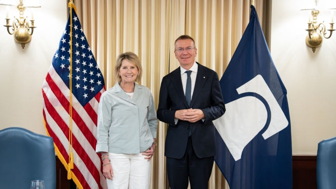 FOTO: Valsts prezidenta Edgara Rinkēviča tikšanās ar “Heritage Foundation”