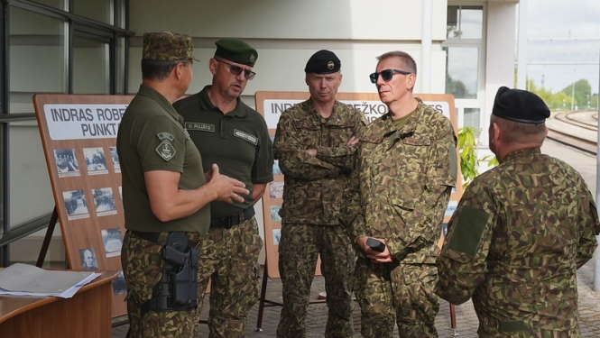 17.08.2026. Valsts prezidents Edgars Rinkēvičs apmeklē Latvijas austrumu robežu