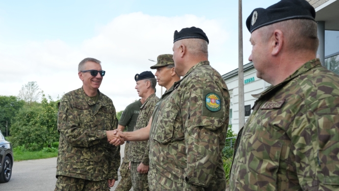 17.08.2026. Valsts prezidents iepazīstas ar robežkontroles punkta “Indra” darbību